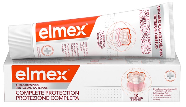 ELMEX DENTIFRICIO CARIES PLUS PROTEZIONE COMPLETA 75 ML - Fontenova srl