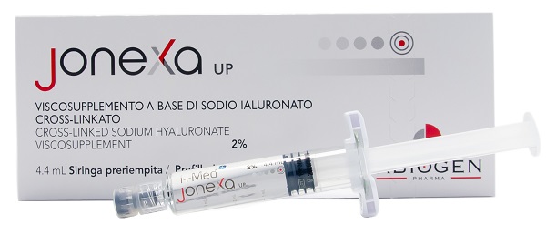 JONEXA UP SIRINGA INTRA-ARTICOLARE SODIO IALURONATO CROSS-LINKATO 2% 4,4 ML - Fontenova srl