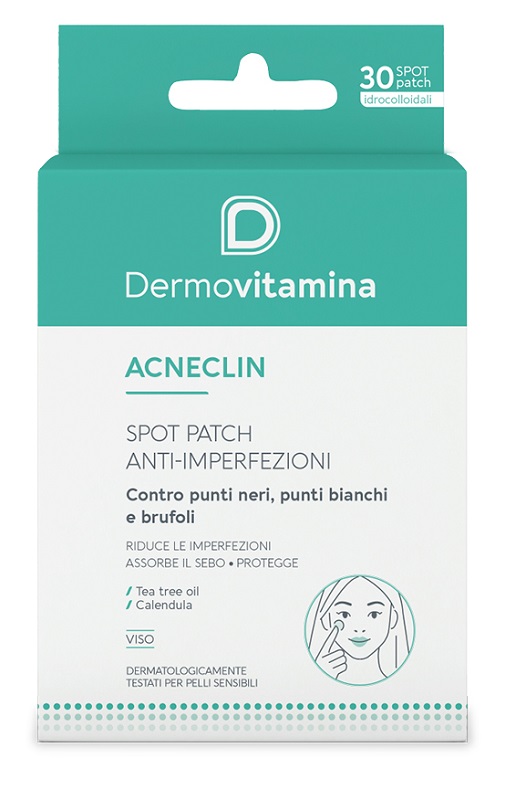 DERMOVITAMINA ACNECLIN PATCH ANTIMPERFEZIONI 30 PEZZI - Fontenova srl