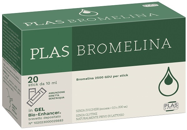 PLAS BROMELINA 20 STICK PACK - Fontenova srl