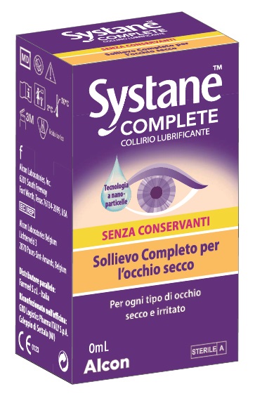 COLLIRIO LUBRIFICANTE SYSTANE COMPLETE SENZA CONSERVANTI 10 ML - Fontenova srl
