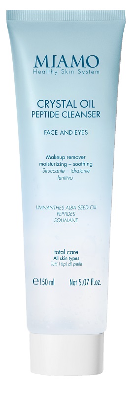 MIAMO TOTAL CARE CRYSTAL OIL PEPTIDE CLEANSER 150 ML - Fontenova srl