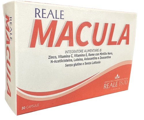 REALE MACULA 30 CAPSULE - Fontenova srl