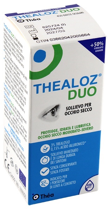 THEALOZ DUO SOLUZIONE OFTALMICA FLACONE 15 ML - Fontenova srl