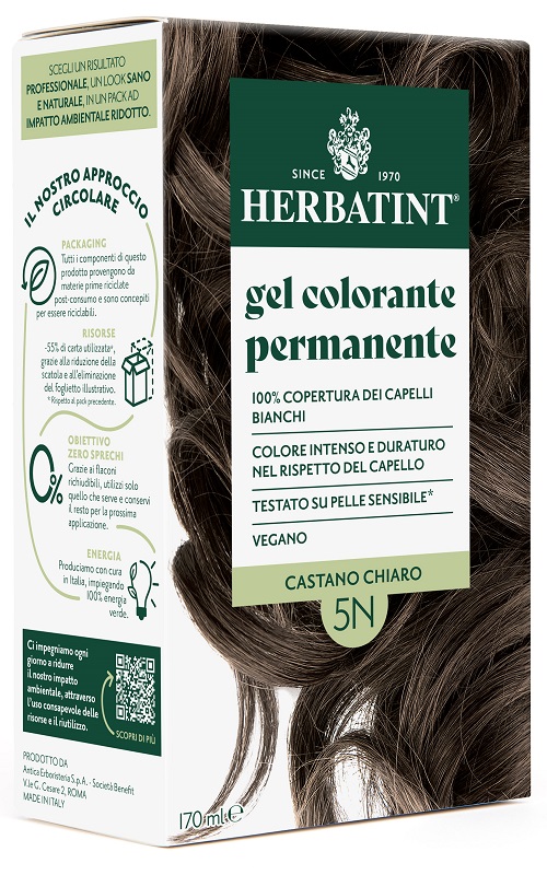 HERBATINT 5N CASTANO CHIARO 170 ML - Fontenova srl