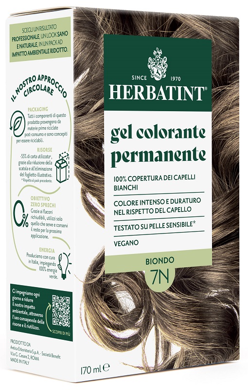 HERBATINT 7N BIONDO 170 ML - Fontenova srl