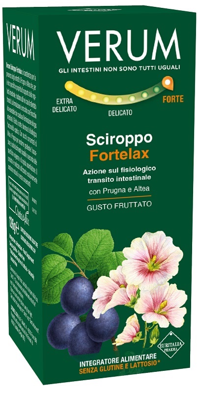 VERUM FORTELAX SCIROPPO FRUTTATO 126 G NEW - Fontenova srl
