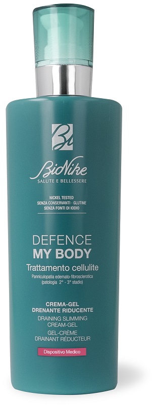 CREMA GEL DRENANTE RIDUCENTE DEFENCE MY BODY 400 ML - Fontenova srl