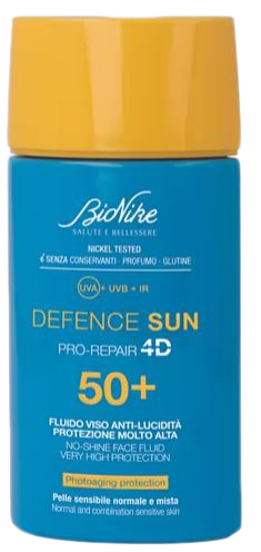 DEFENCE SUN 50+ FLUIDO VISO ANTI-LUCIDITA' 50 ML - Fontenova srl