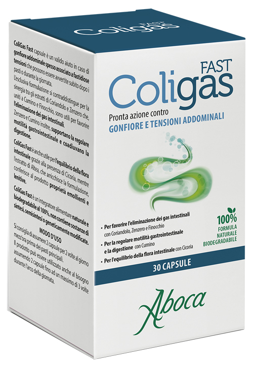 COLIGAS FAST 30 CAPSULE - Fontenova srl