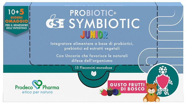 PROBIOTIC+ GSE SYMBIOTIC JUNIOR 15 FLACONCINI - Fontenova srl