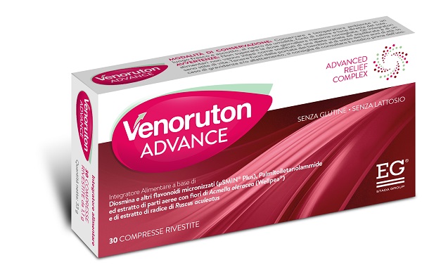 VENORUTON ADVANCE 30 COMPRESSE RIVESTITE DA 1,1 G SENZA GLUTINE SENZA LATTOSIO - Fontenova srl