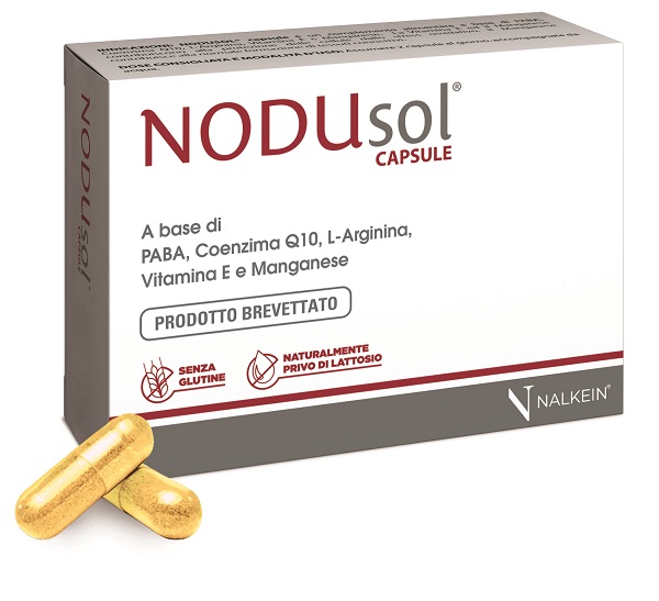 NODUSOL 30 CAPSULE 610 MG PRODOTTO BREVETTATO SENZA GLUTINE NATURALMENTE PRIVO DI LATTOSIO - Fontenova srl