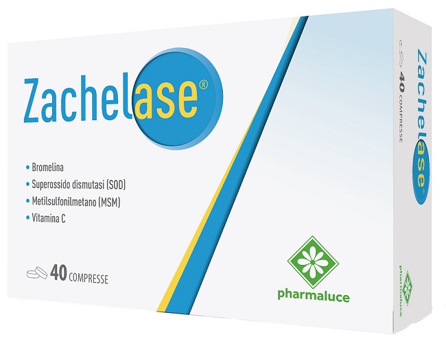 ZACHELASE 40 COMPRESSE SENZA GLUTINE NATURALMENTE PRIVO DI LATTOSIO - Fontenova srl