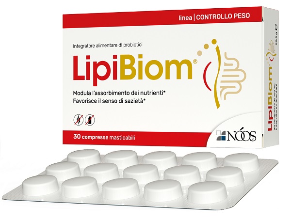 LIPIBIOM 30 COMPRESSE MASTICABILI SENZA GLUTINE SENZA LATTOSIO - Fontenova srl