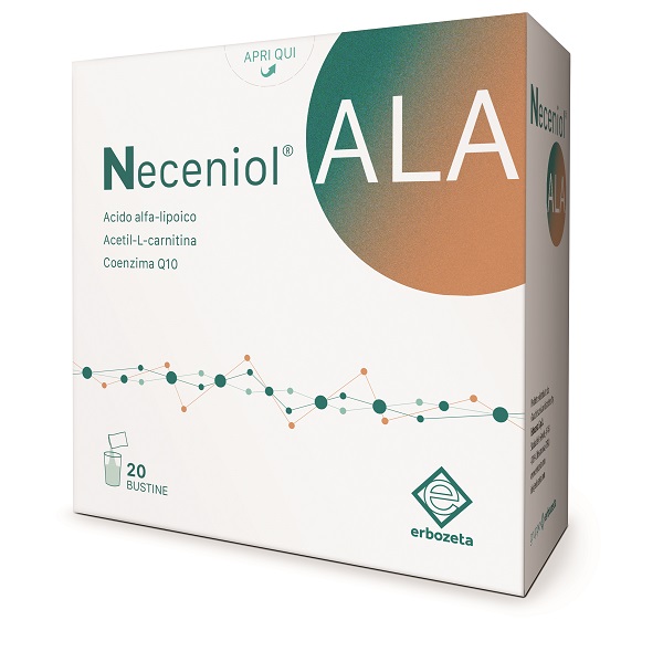 NECENIOL ALA 20 BUSTINE CON EDULCORANTI SENZA GLUTINE NATURALMENTE PRIVO DI LATTOSIO - Fontenova srl
