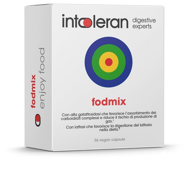 INTOLERAN FODMIX 36 VEGAN CAPSULE SENZA GLUTINE - Fontenova srl