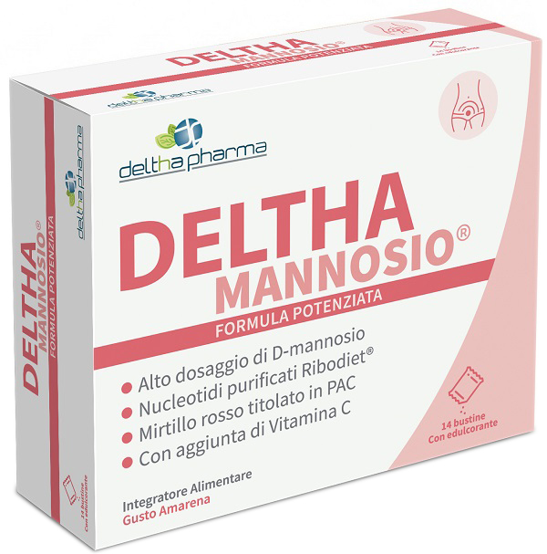 DELTHA MANNOSIO 14 BUSTINE AMARENA SENZA GLUTINE E LATTOSIO - Fontenova srl