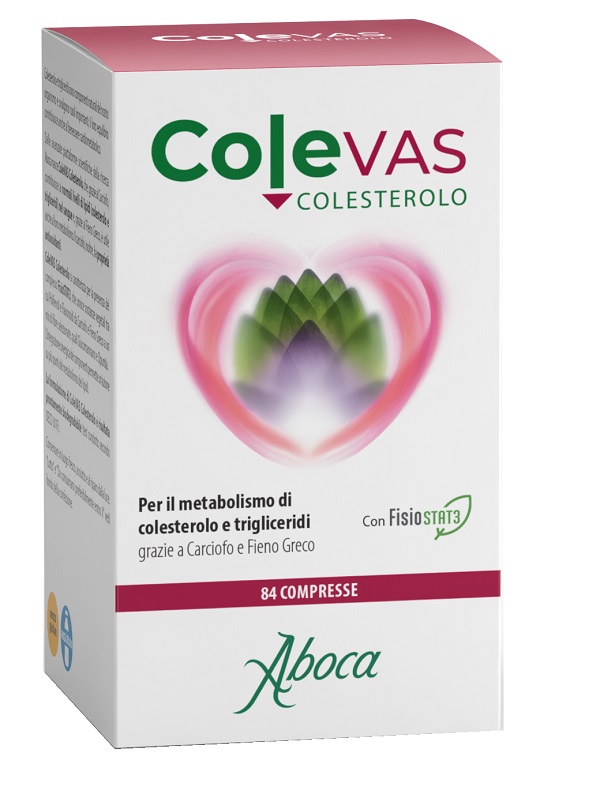 COLEVAS COLESTEROLO 84 COMPRESSE SENZA GLUTINE E LATTOSIO - Fontenova srl